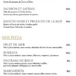 Menu LA STORIA CASABLANCA Casablanca August 2023 283012-796300